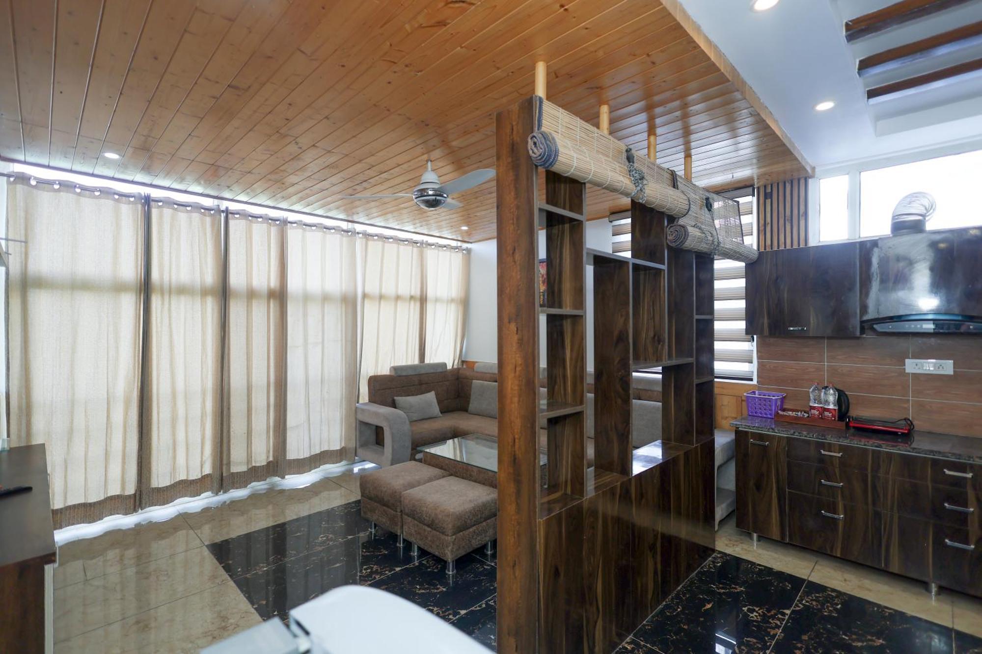 Ferienwohnung Cozy Heavenn 2Bhk I Kasauli I Mountain View 93O68I282O Exterior foto