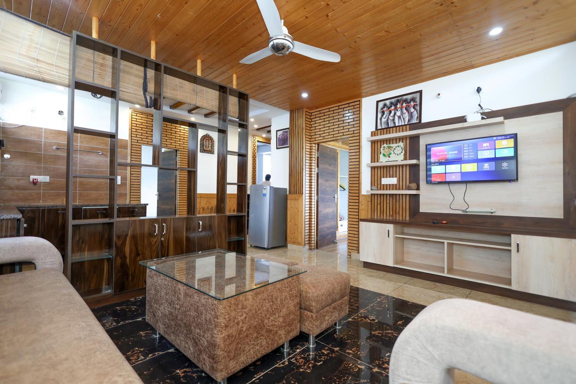 Ferienwohnung Cozy Heavenn 2Bhk I Kasauli I Mountain View 93O68I282O Exterior foto